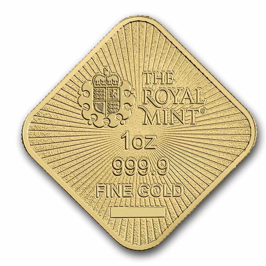 1 oz Gold Bar – The Royal Mint Britannia & Liberty
