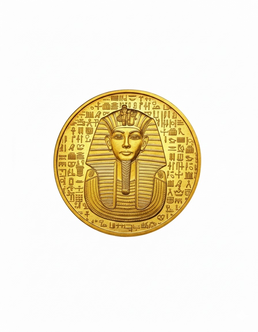 1/200th Ounce Gold Egypt Pharaoh King Tut 9999 Fine Monarch Precious Metals 🪙