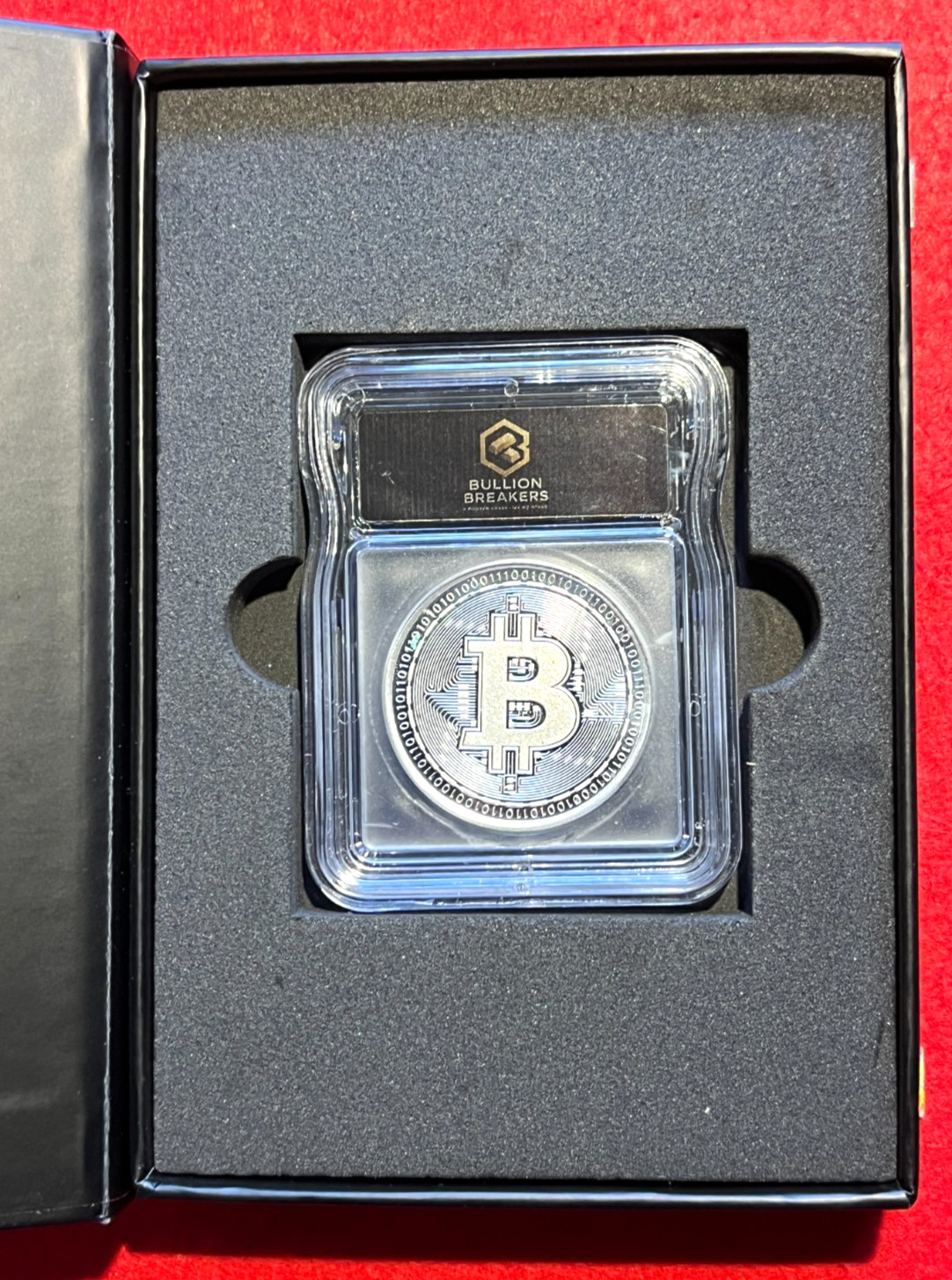 🔥 2026 Bullion Breakers Series 2 – 1 oz .999 Silver Bitcoin ICG MS70 PL w/Box