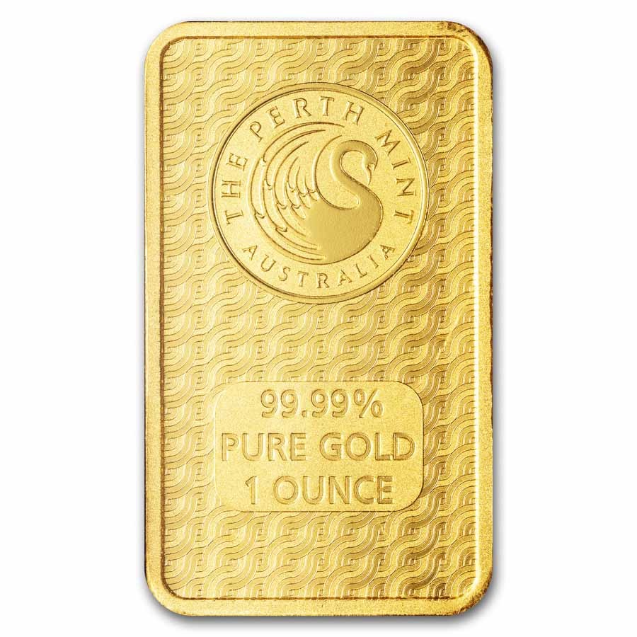 1 oz Gold Bar – Perth Mint Lunar Snake