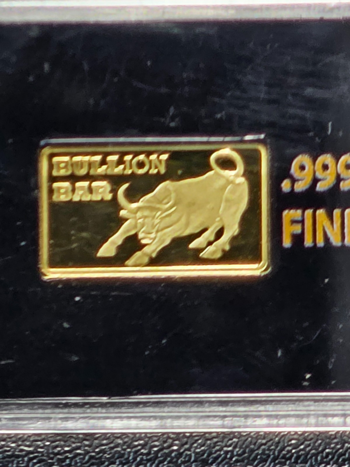 ☆1 Bar from Lot☆ 37th US TREASURER Angela Buchanan 1/100 oz Gold .9999 Bar
