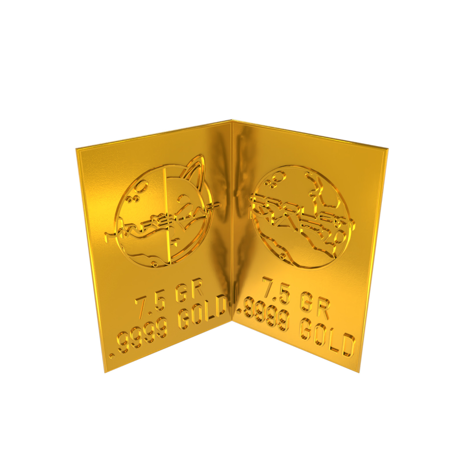 1 Gram of Marswap Gold Snap Bar GR Bar Gold Bullion Precious Metal .9999 Gold