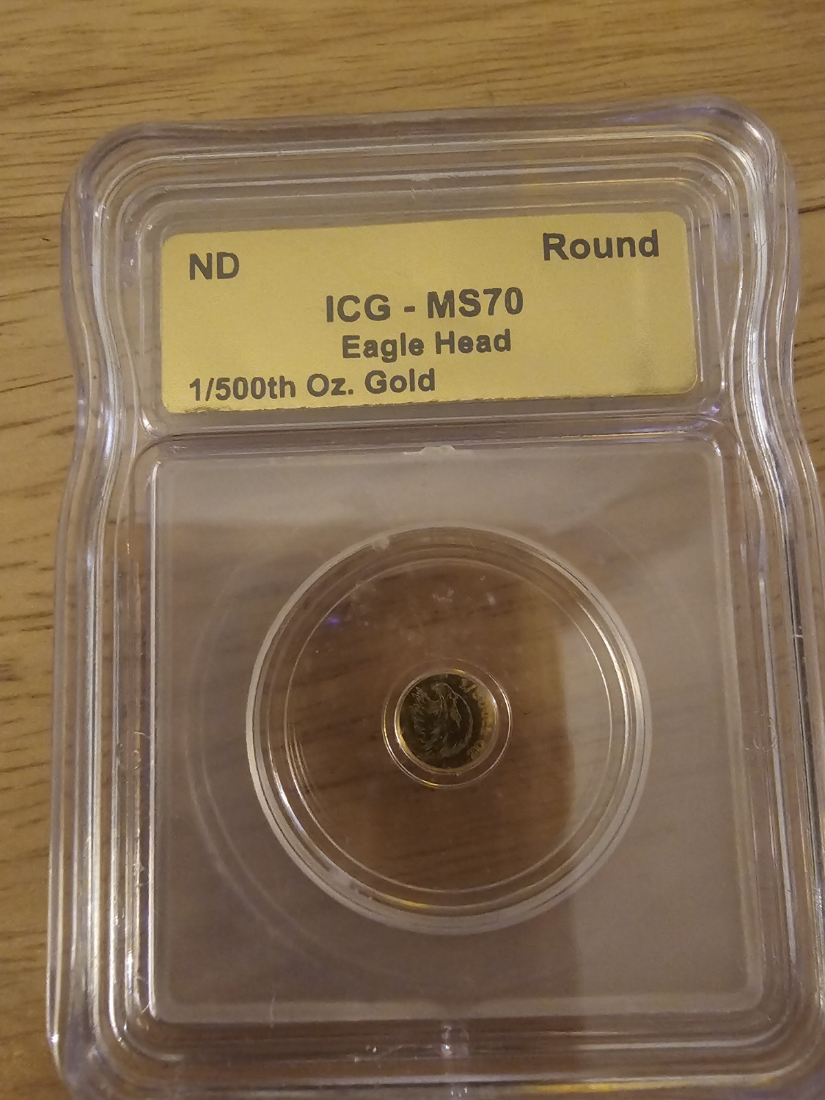 NGC PCGS ICG Slabbed Undated Gold Rounds Mixed Lot 3-1/200 oz & 8-1/500 oz
