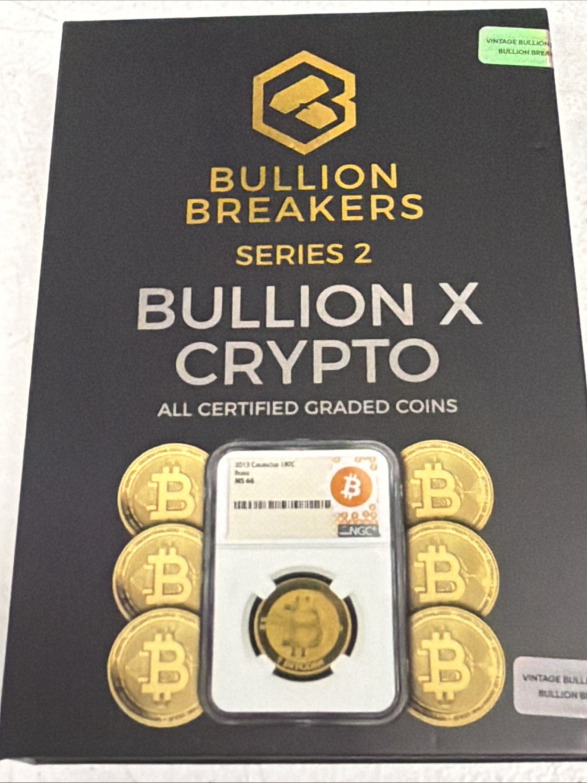 2026 Bullion Breakers – Series 2 Bullion X – 1oz Silver ICG MS69 PL Bitcoin