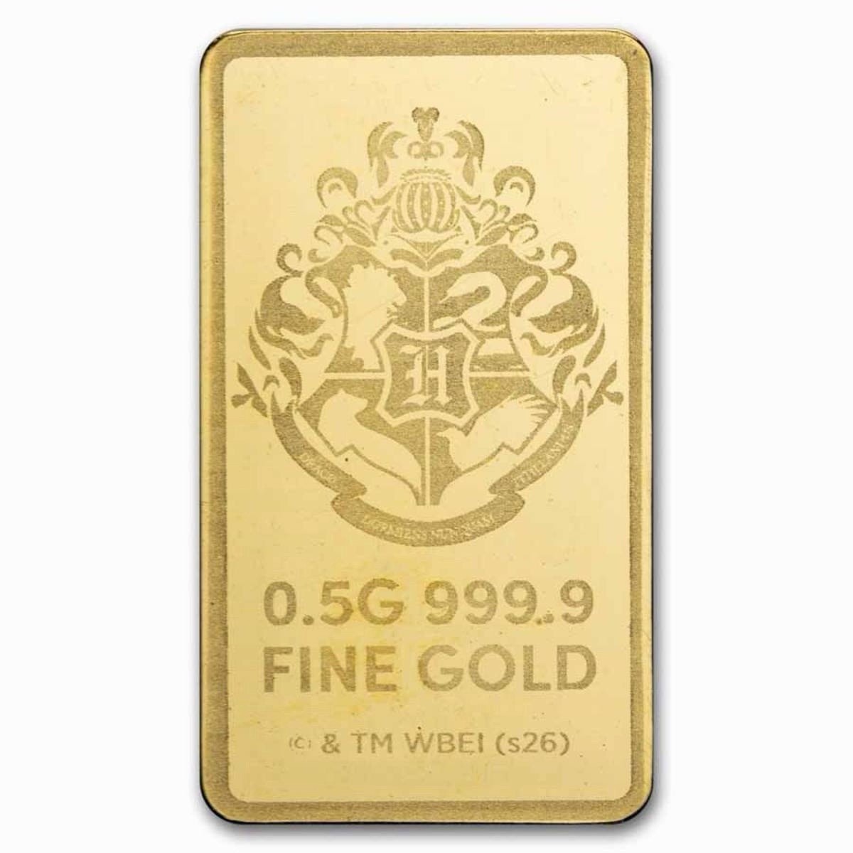 PAMP Switzerland Harry Potter 25th Anniversary 2026 Gold Bar 0.5g