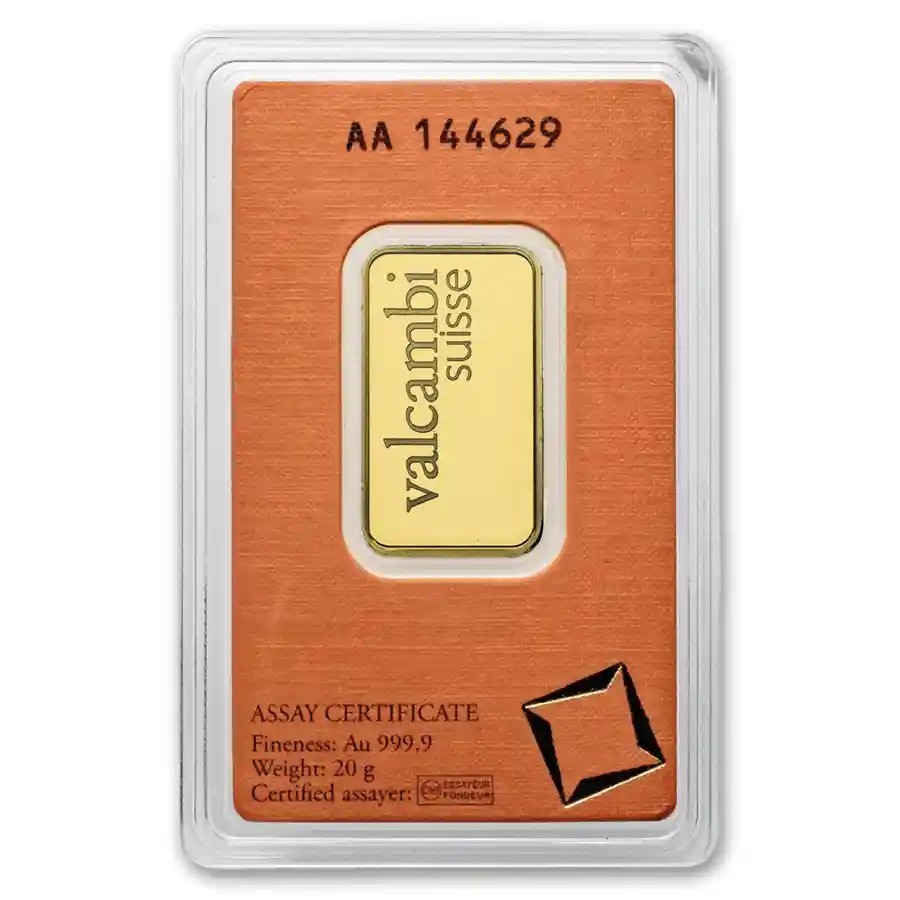 20 gram Gold Bar – Random Design