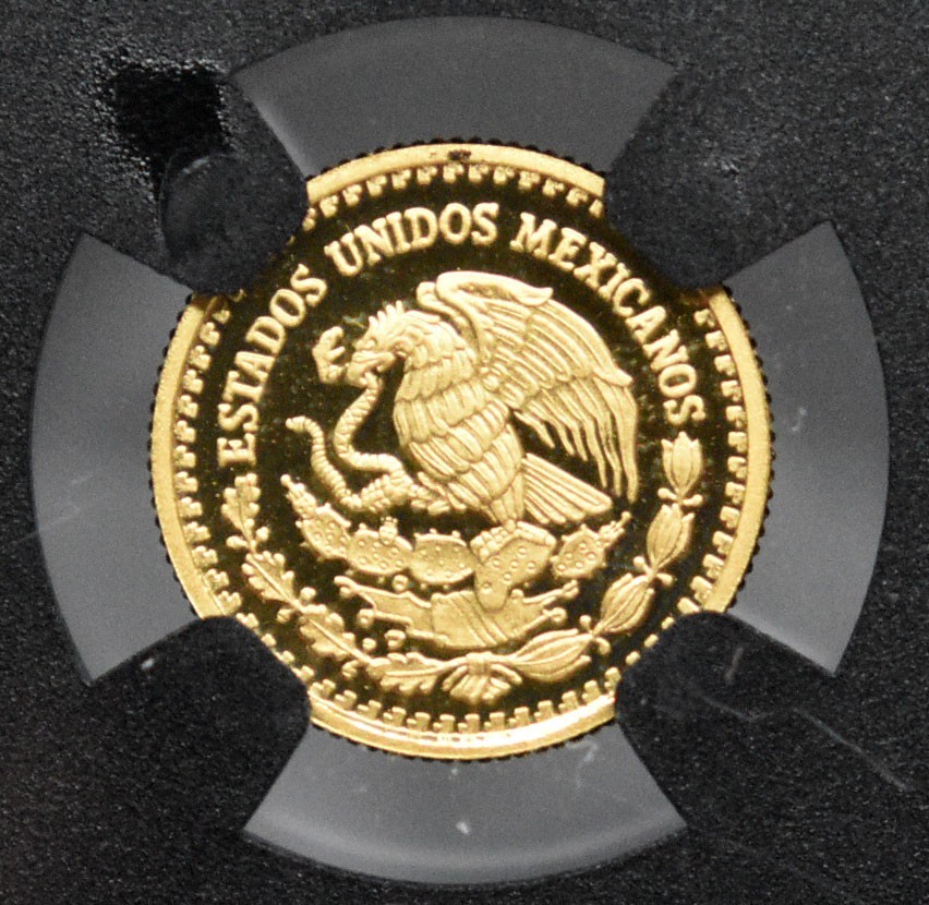 2024Mo Mexico 1/20oz Gold Bullion NGC Proof 10 Ultra Cameo #8169845-003
