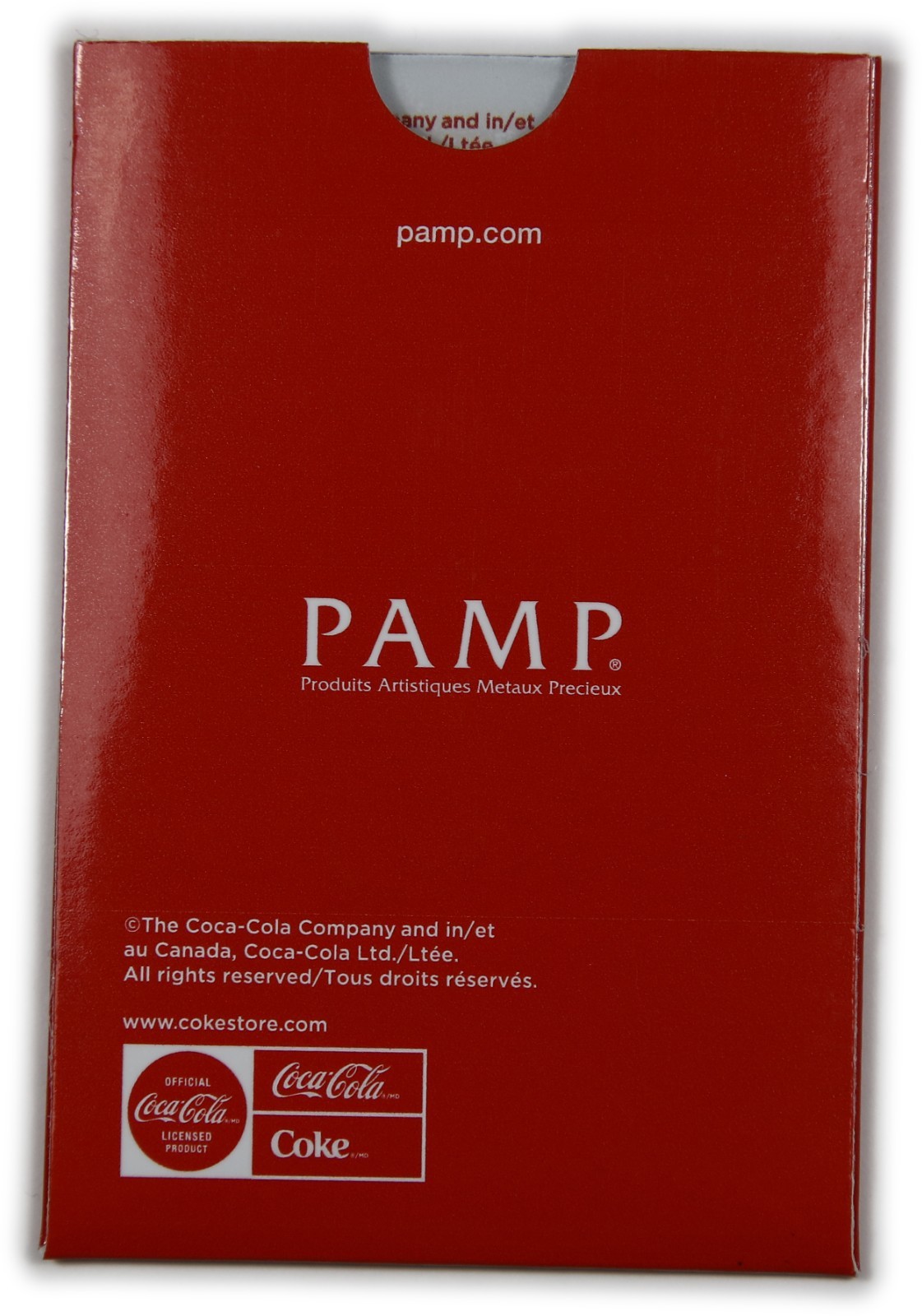 1 Gram PAMP Coca-Cola Valentine’s Love .9999 24k Gold Bar Assay Sealed #62101P