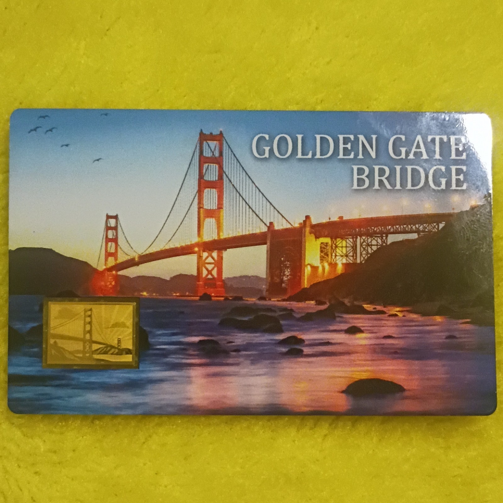Golden Gate Bridge 1/1000 oz .999 Fine Gold Bar Bullion – Gold Composition