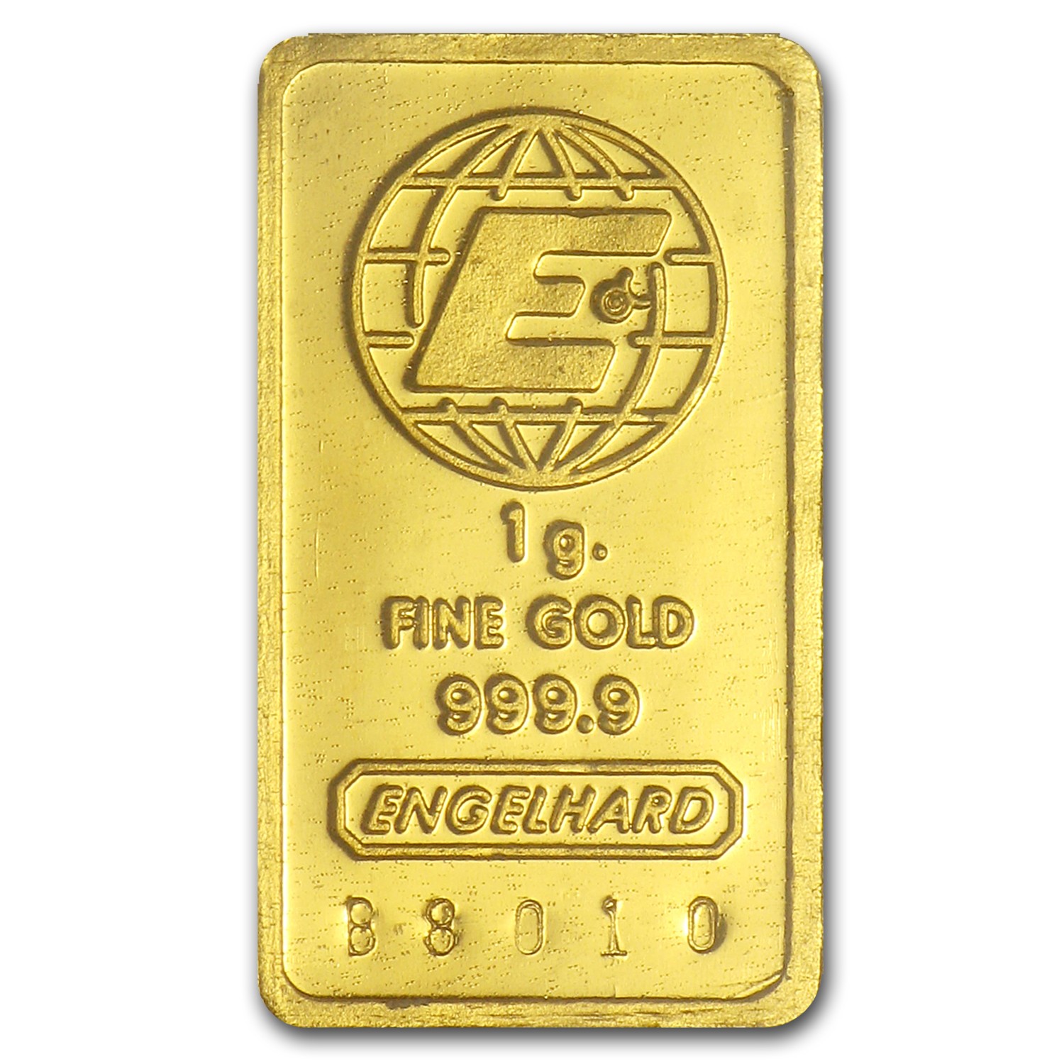 1 gram Gold Bar – Engelhard (In Assay)