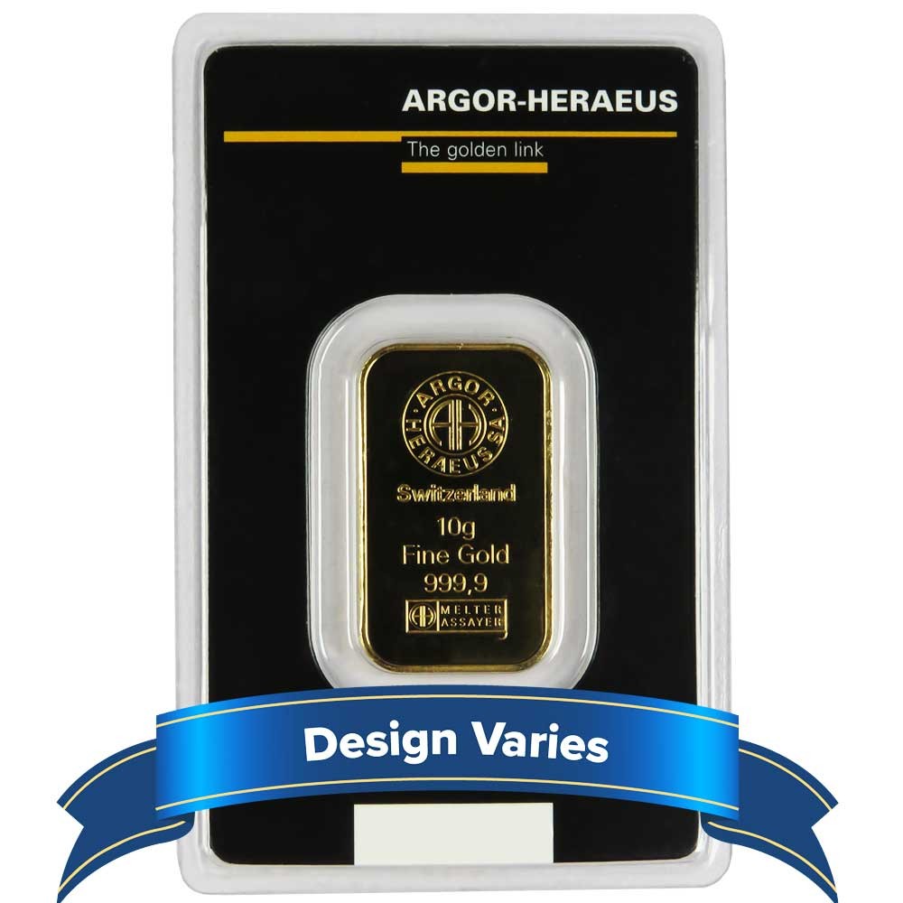 10 Gram Generic Name Brand Gold Bar .9999 Fine in Assay
