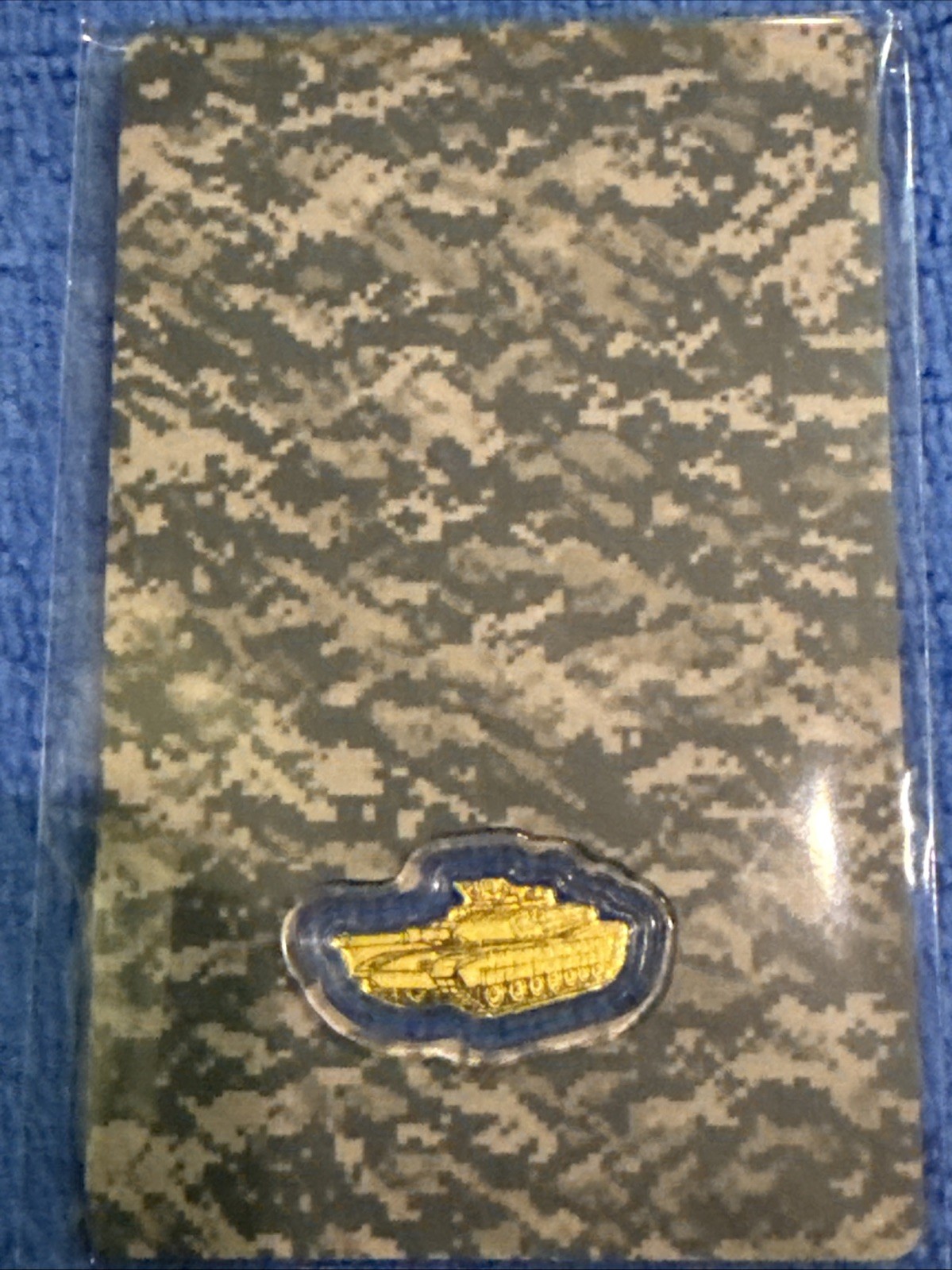 2026 US Army Tank Eagle 1/1000 oz .999 Fine Gold Fractional Art Bar in COA Card