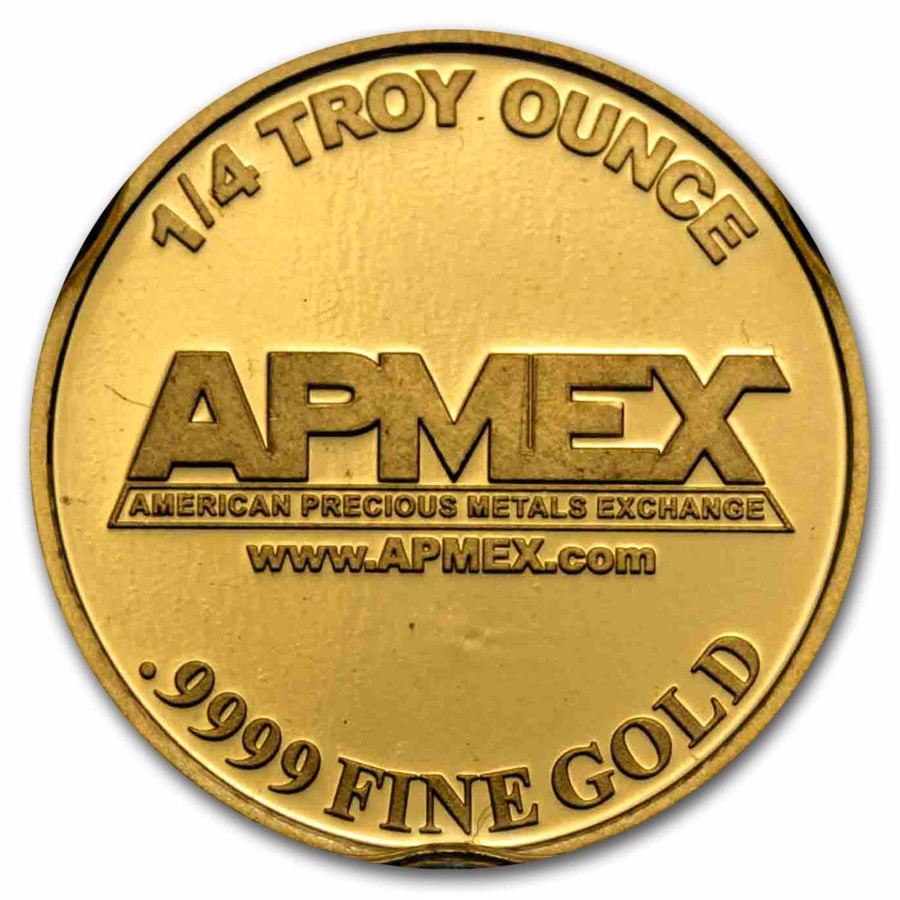 1/4 oz Gold Round – APMEX (In TEP Package)