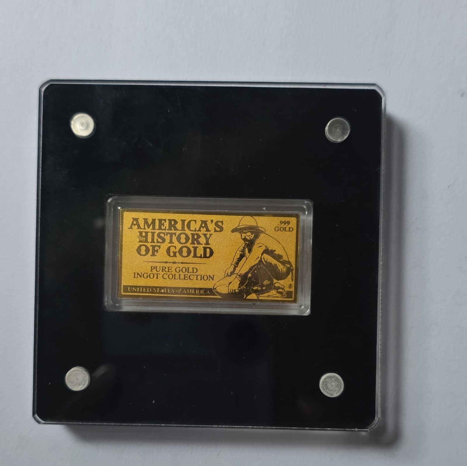 American Mint 1803 North Carolina Gold Rush 5 Grains .999 Gold Bar