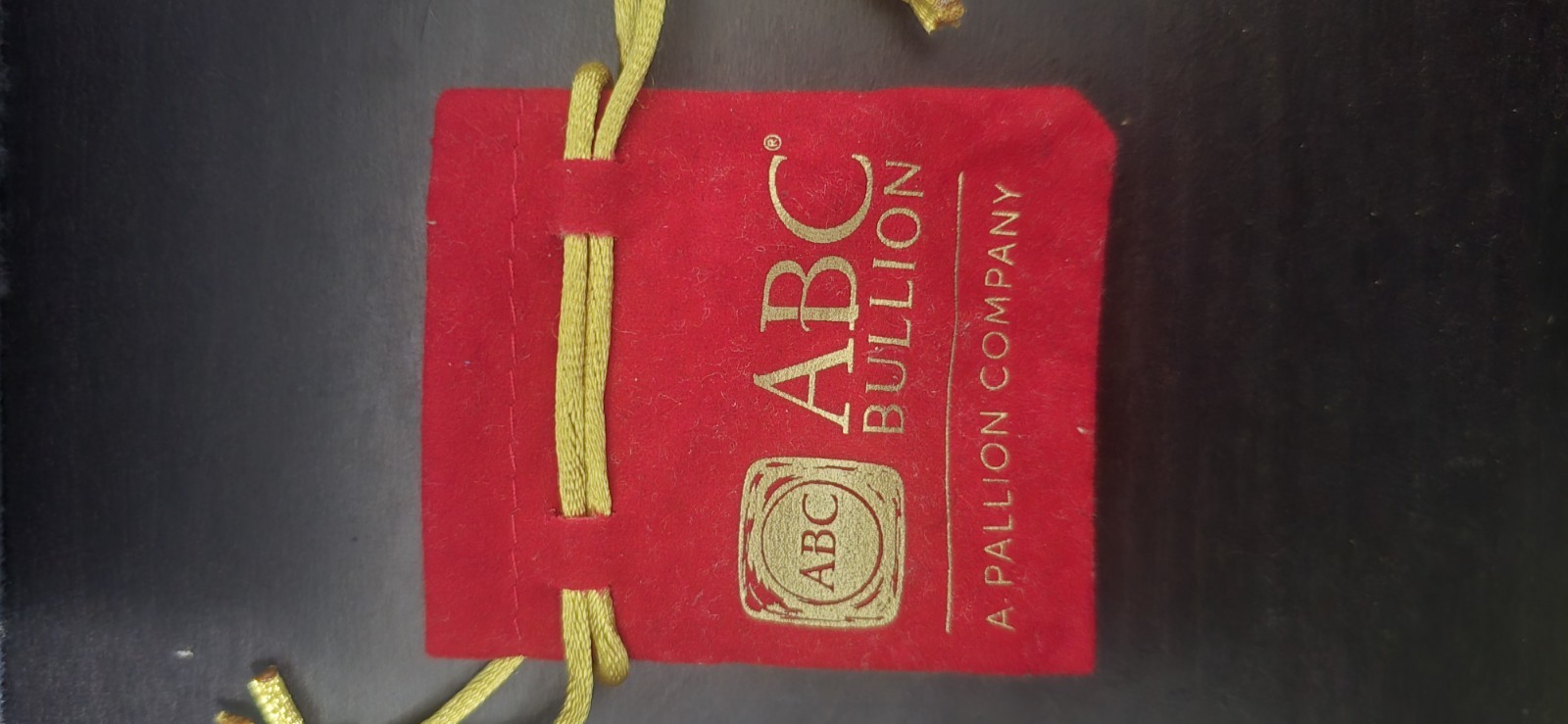 1 gram 999.9 Solid Gold ABC Bullion Minted Tablet Certified Investor Ingot Bar