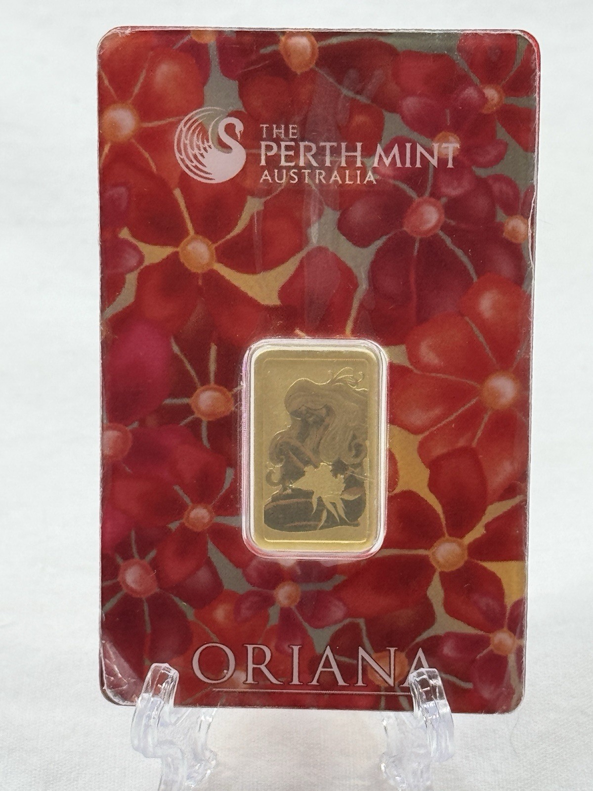 10 gram Gold Bar – The Perth Mint Oriana Design (In Assay)
