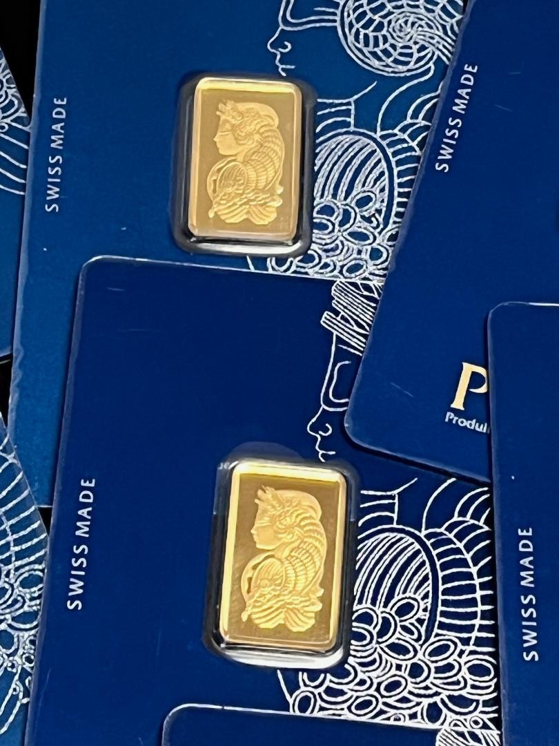 5 gram Gold Bar-PAMP Suisse Lady Fortuna (In Assay)