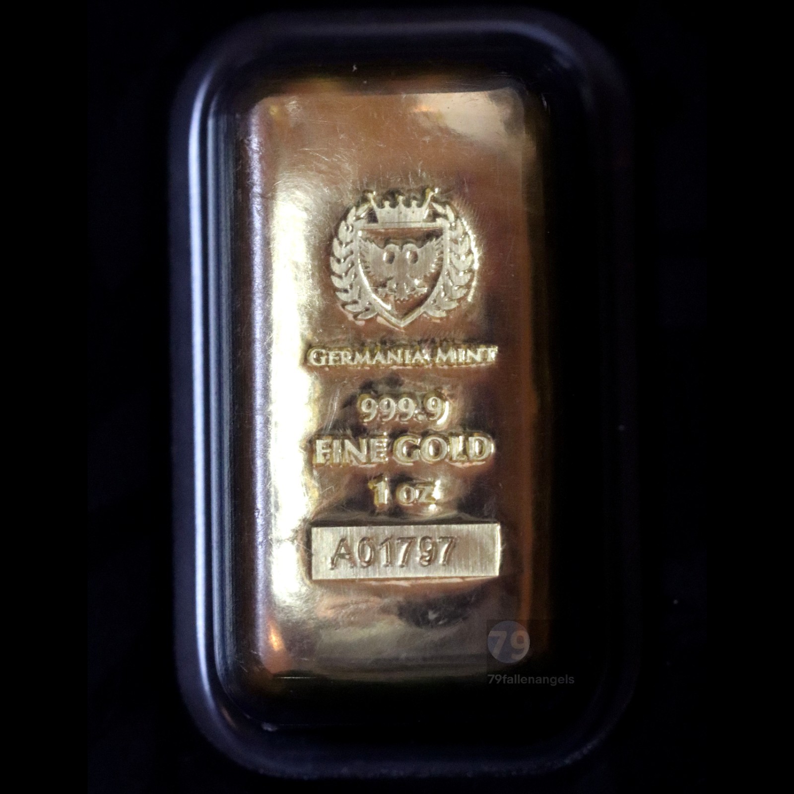 Germania Mint Cast Gold 1 oz Bar .9999 (Sealed In Assay)