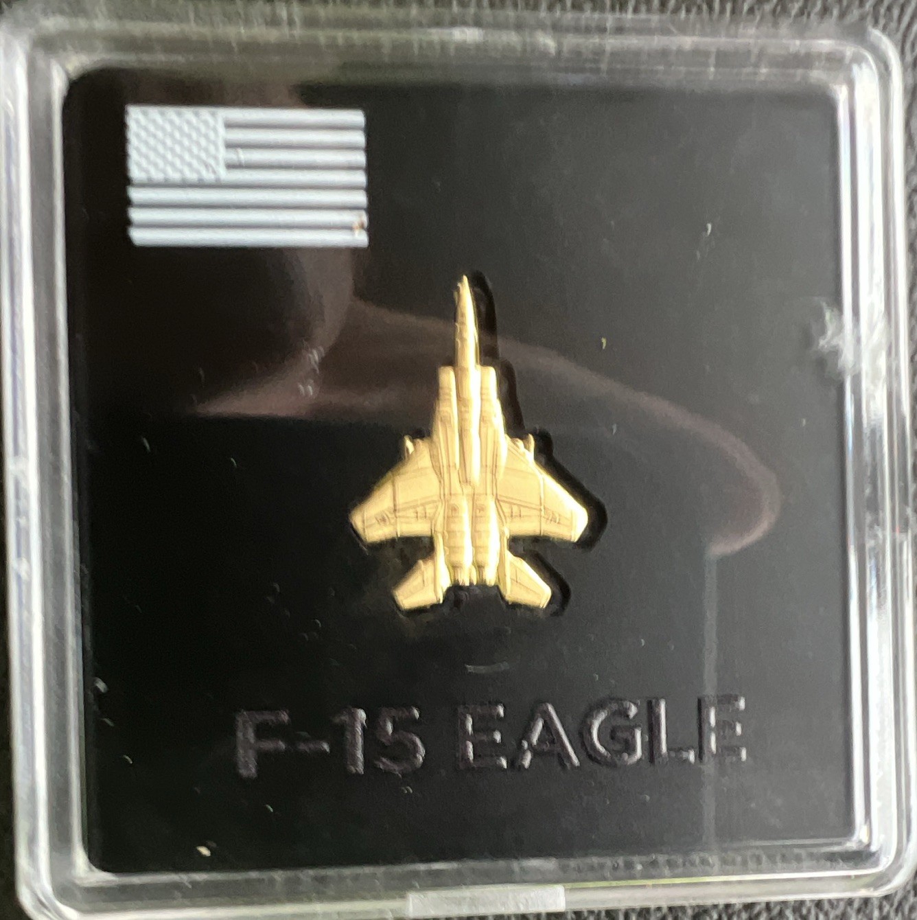 Toromint Quantum Strike F-15 Eagle 1/20 g Gold Bar .999 Fine