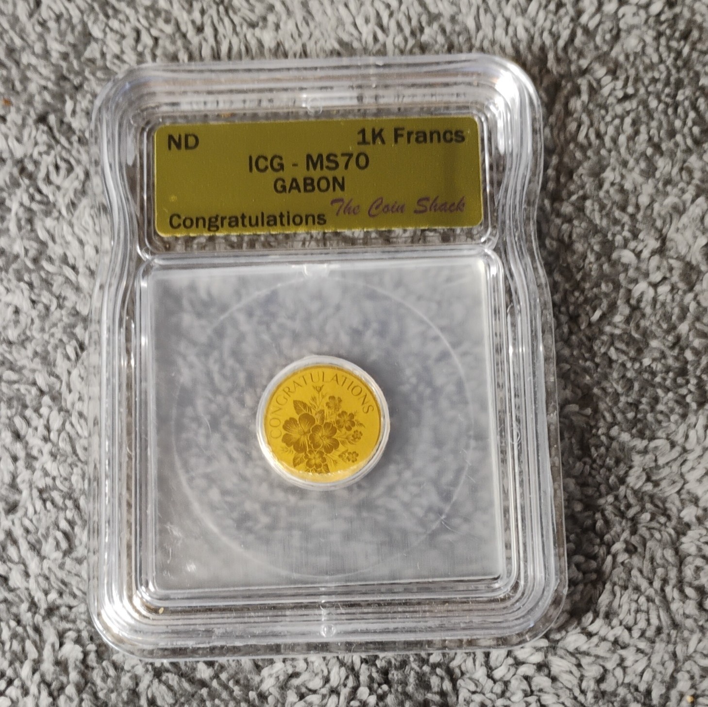 Assorted Gold Pieces With Germania Mint Bar