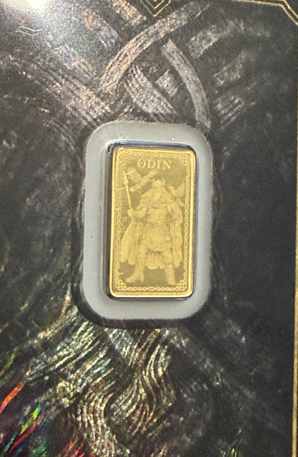 Germania Mint Odin & Frigg 1/100 oz 9999 Gold Bar Set Of 2 In Certified Assay