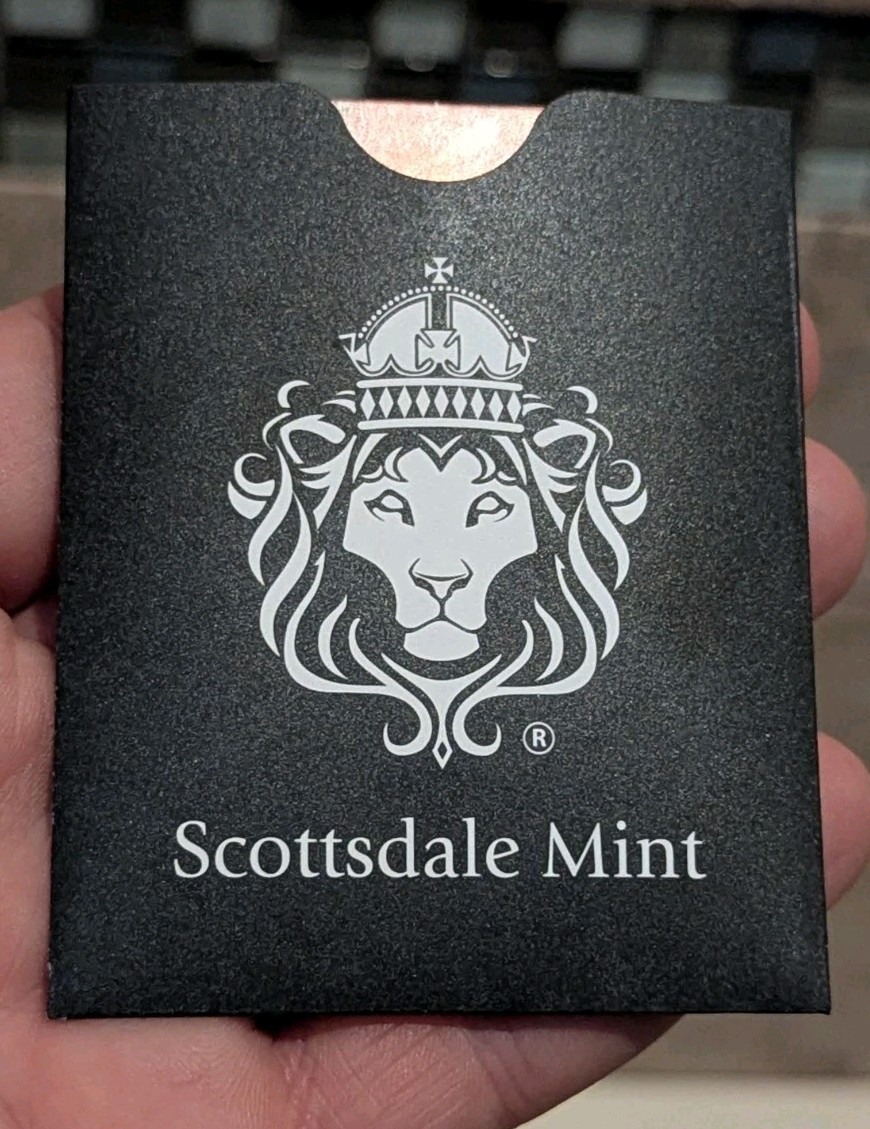 Scottsdale Mint 1/10th Gold Rifleman w/ Buffalo Privy .9999 Gold Yeehaw!🐎💥💥