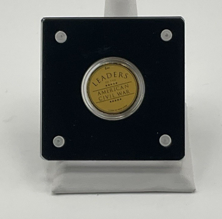 1/1000 OZ .999 GOLD AMERICAN MINT LEADERS OF CIVIL WAR PATRICK CLEBURNE