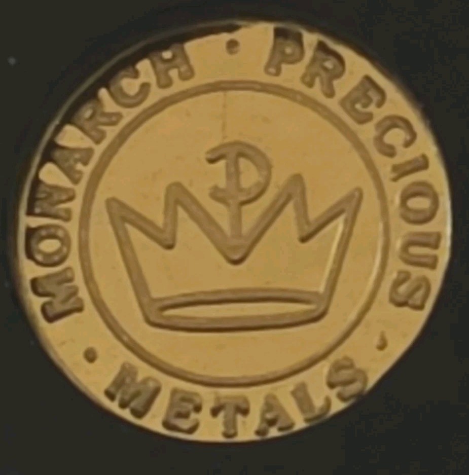 1/2 Gram Monarch Precious Metals Lucky 4 Leaf Clover .9999 Fine Solid Gold Coin