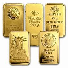 1 Gram Fine Raw Gold Bar- Random Mint (Varied Condition, Any Mint)