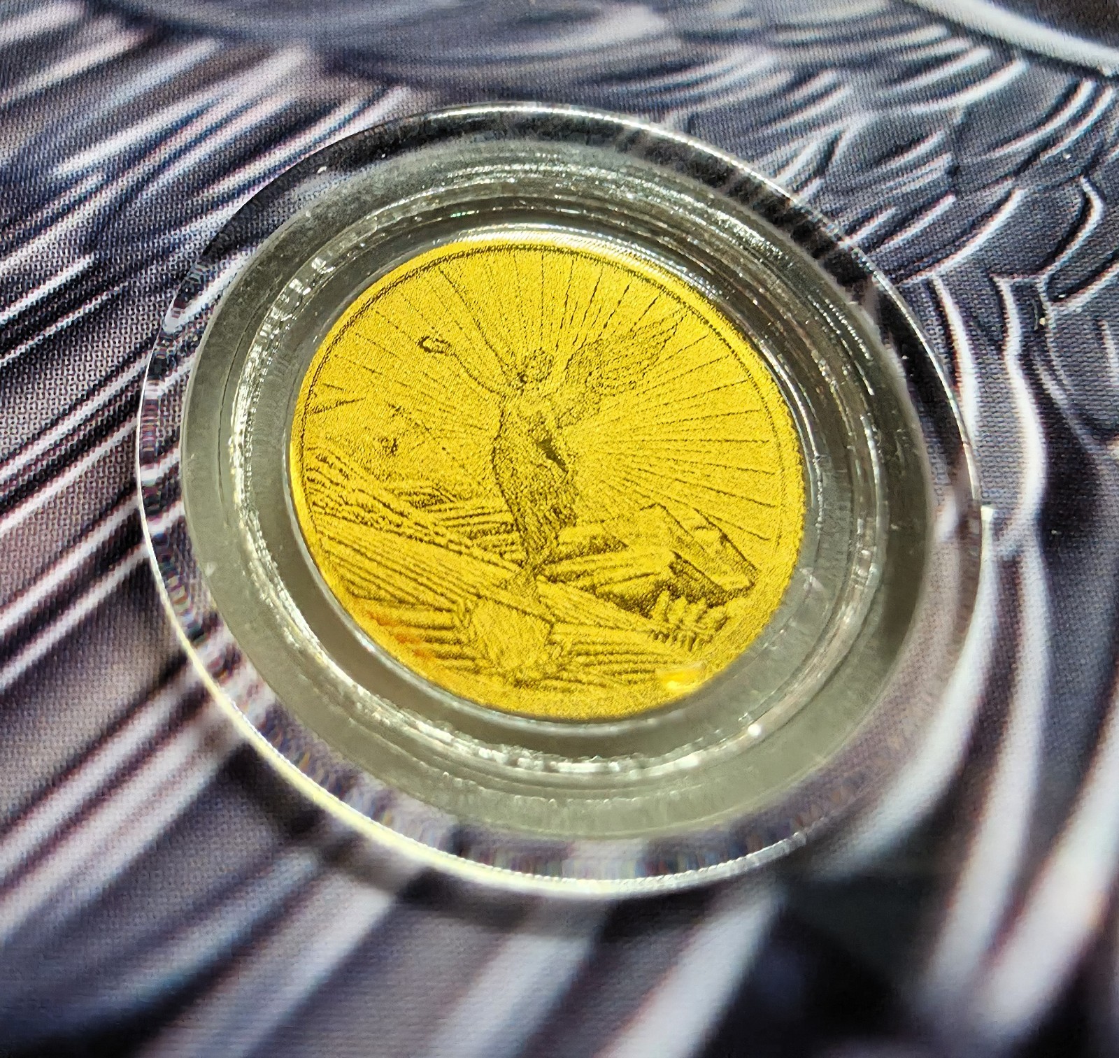 2026 Niue Mexican Libertad 1/1000 oz Gold Coincard – Ultra Rare Fractional Gold