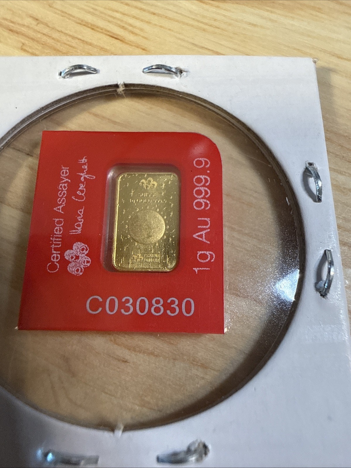 2026 1 Gram PAMP Suisse Lunar Legends Horse Multigram Gold Bar .9999 Au 1,000