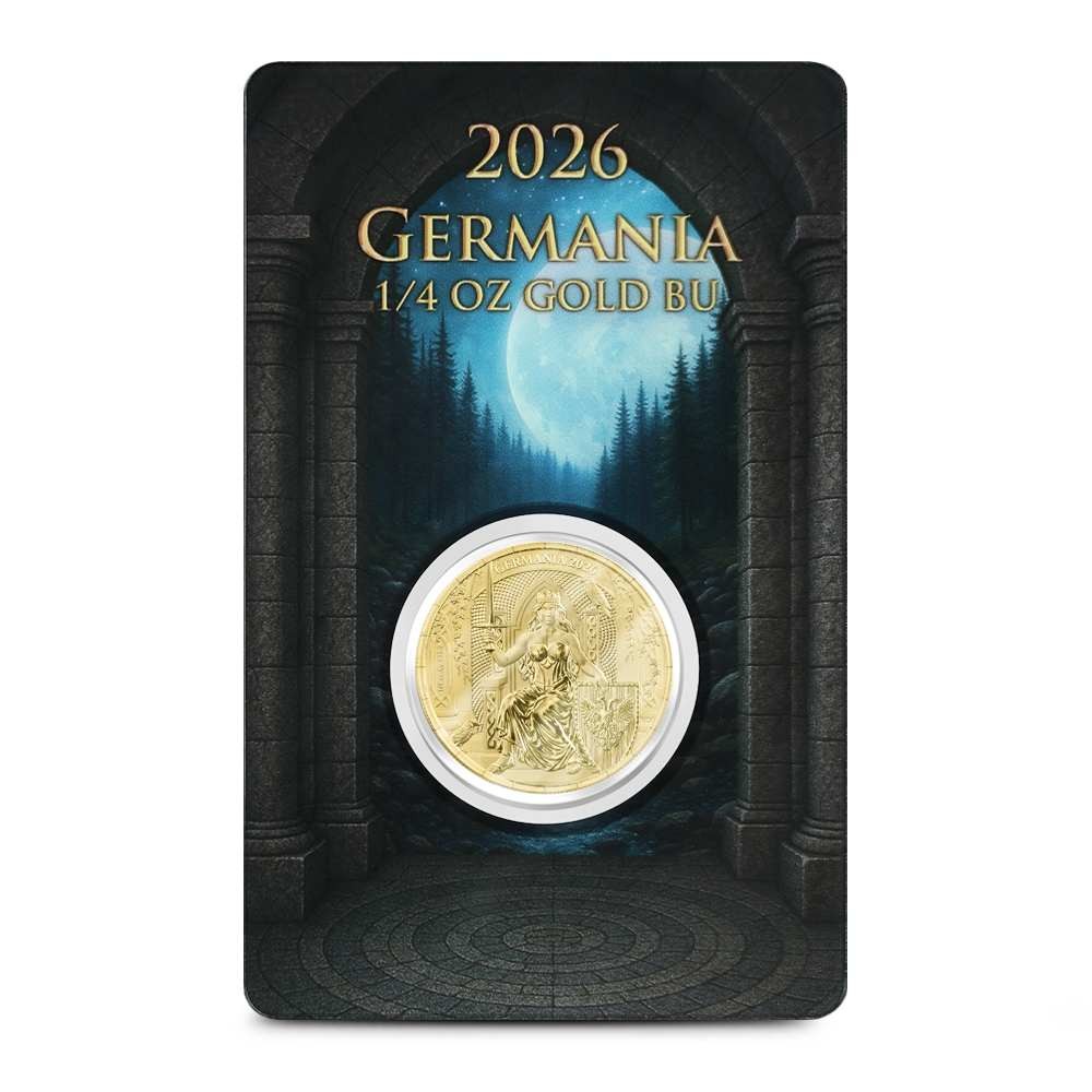 2026 1/4 oz Germania Gold Round (New, In Assay)