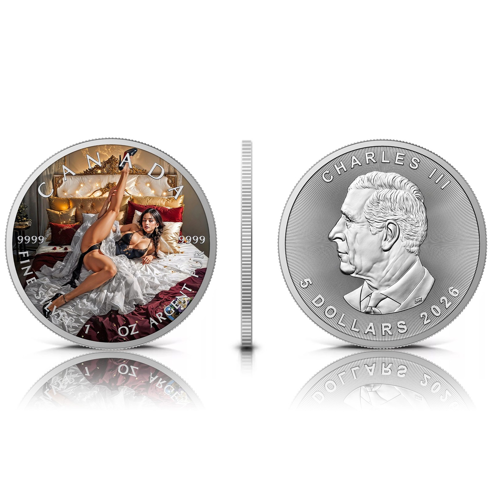 2026 Canada Maple Leaf – Still Flexible Edition – 1 oz Silver Coin – Mintage 200