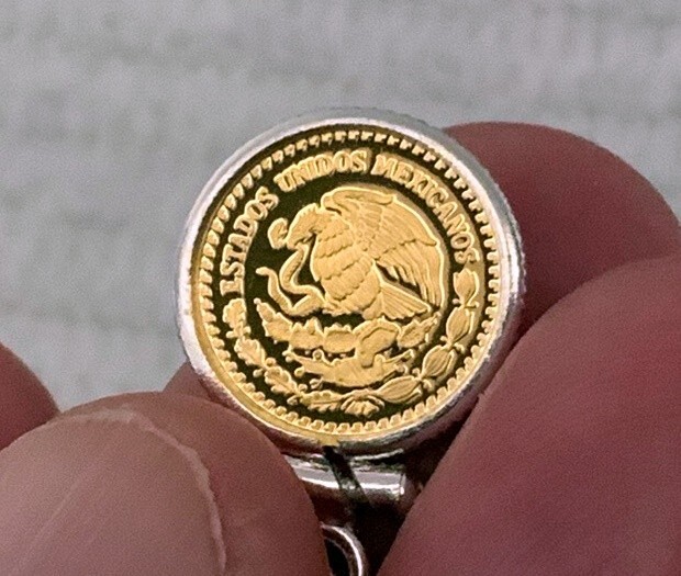Gold (Proof) Libertad Eagle Keychain