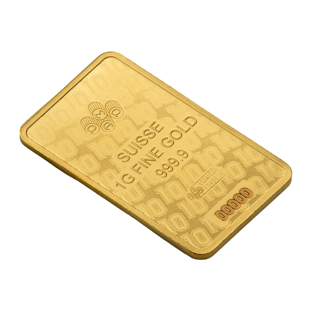 DIEGO MARADONA PAMP SUISSE 1 GRAM .9999 Pure 24karat GOLD Bullion Bar