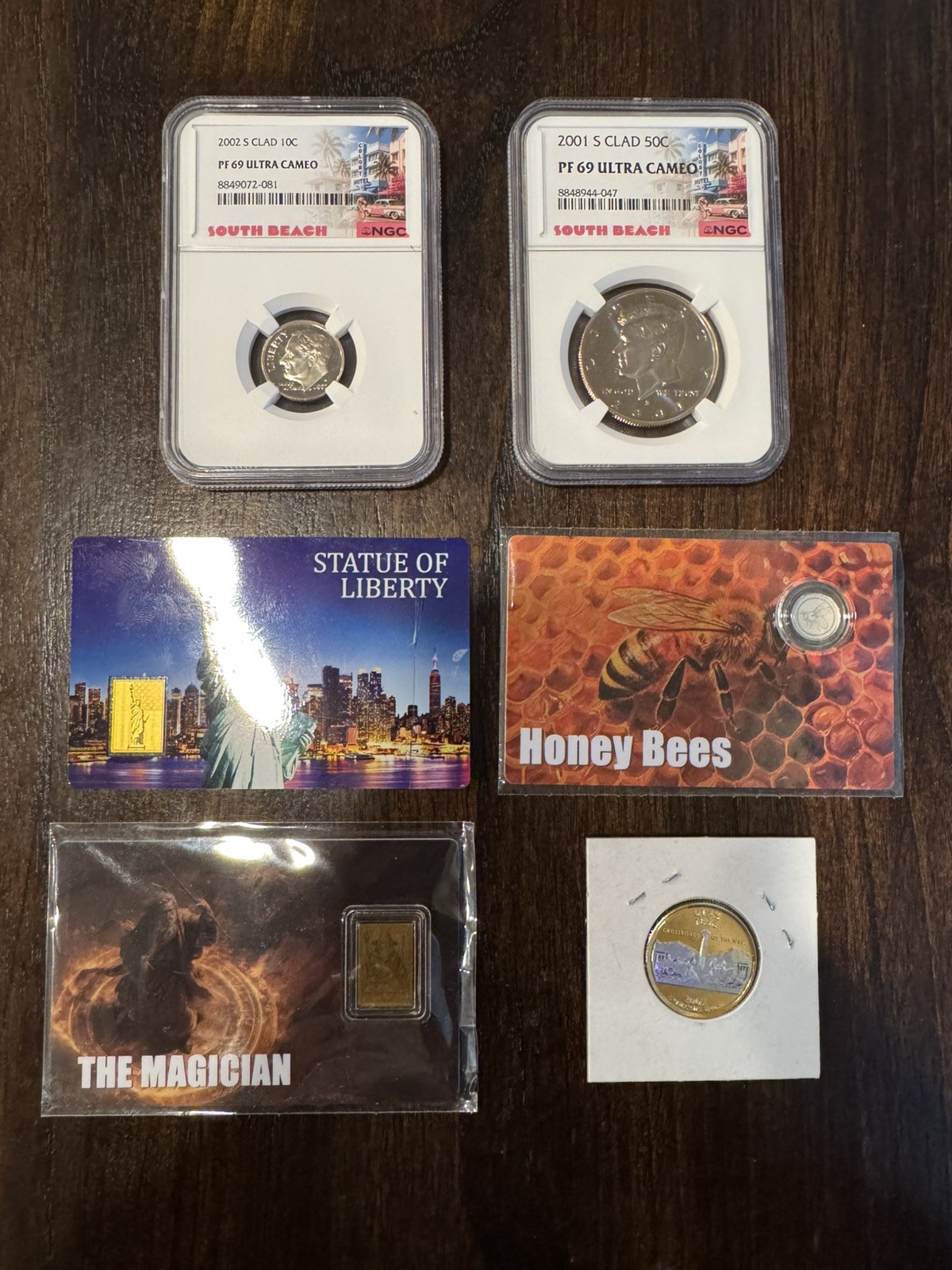 Mixed Lot of Gold, Scottsdale Mint Silver, Platinum, NGC Coins