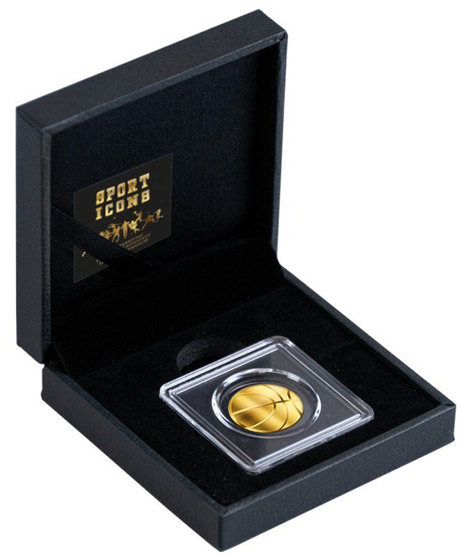 Basketball 1/1000 Oz Gold Coin 3000 Francs Chad