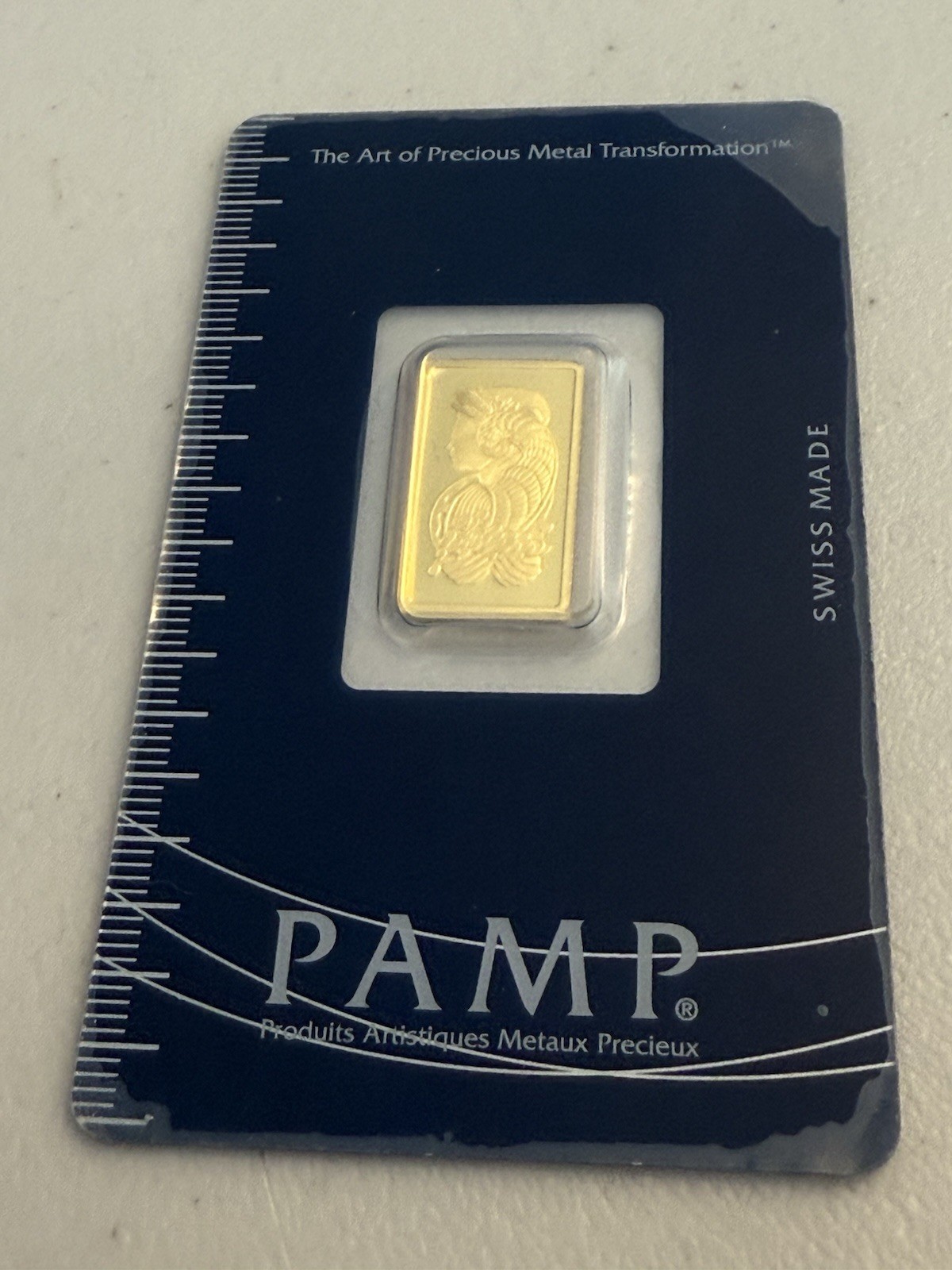 PAMP SUISSE 2.5 GRAM GOLD BAR 999.9 SEALED INASSAY 999.9 SWISSMADE FREE SHIPPING