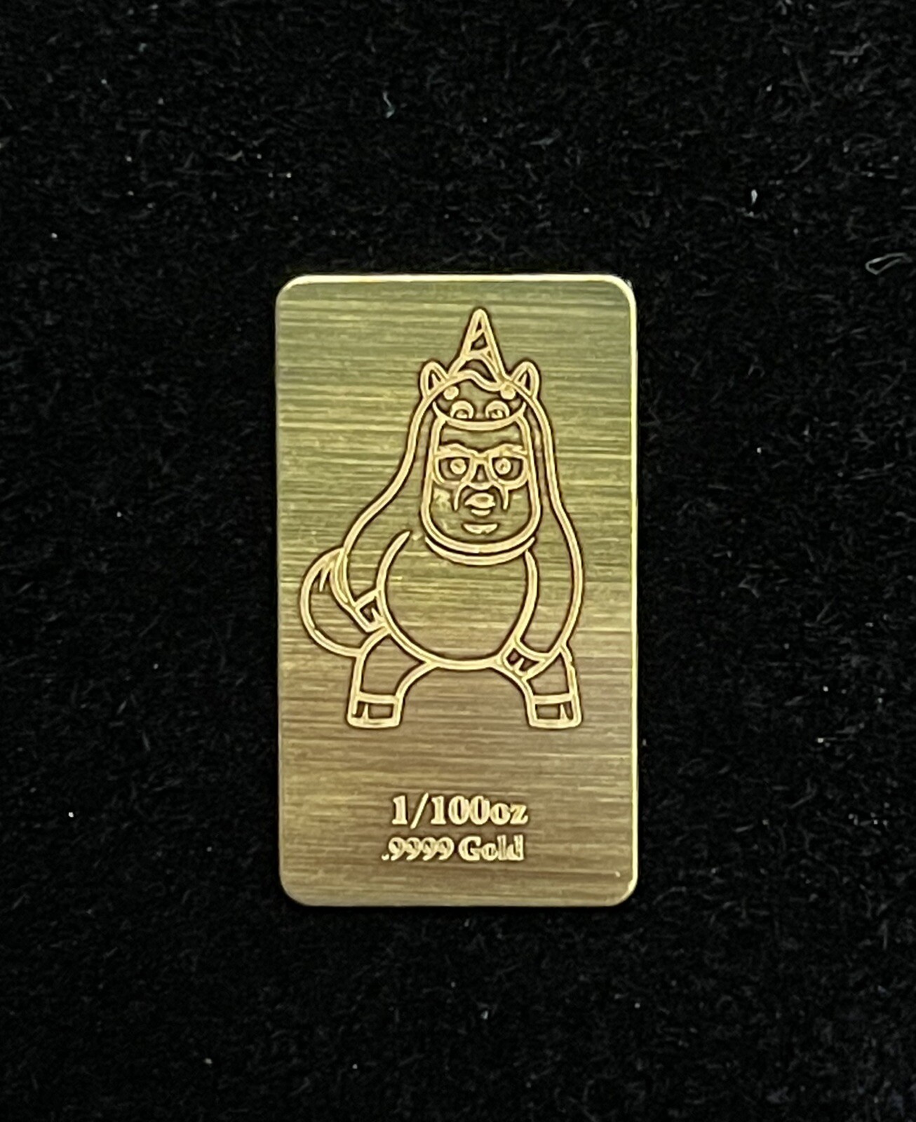 The CHIVE | MARCH GOLDEN FARLEY GAME PIECE | 1/100th Oz Gold Bar | SOLD OUT