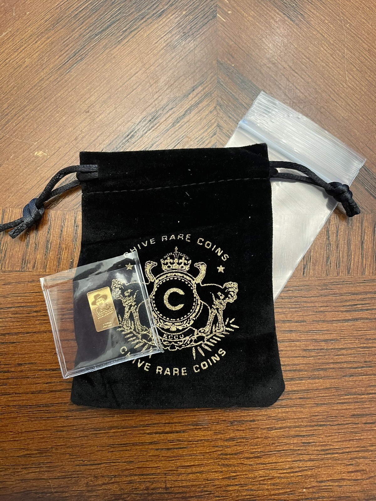 The CHIVE | I’m Your Huckleberry | 1/100th Oz Gold bar | SOLD OUT