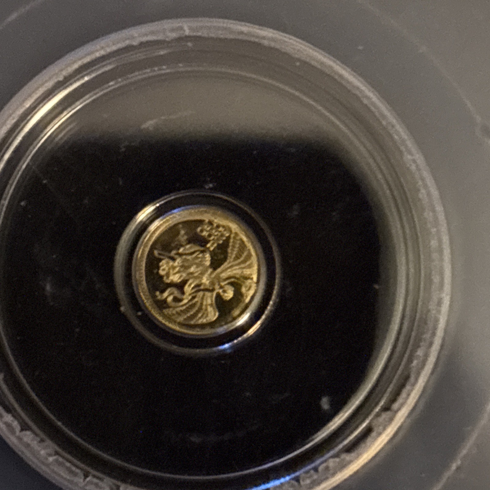 ICG MS70 Libertad Design Gold Round 1/500th oz Precious Metal Content per Unit