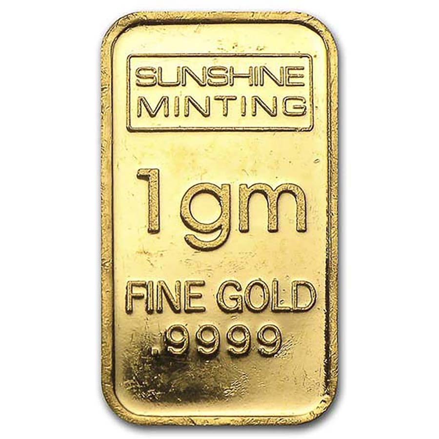 1 gram Gold Bar – Secondary Market