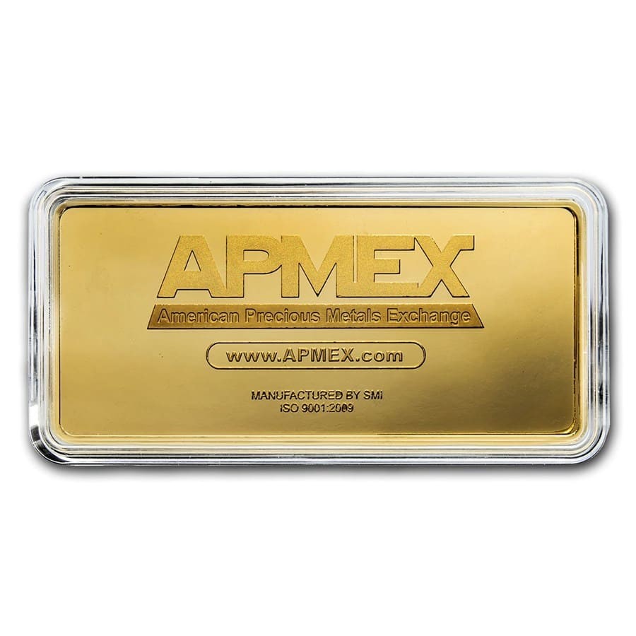 1 kilo Gold Bar – APMEX (In capsule)