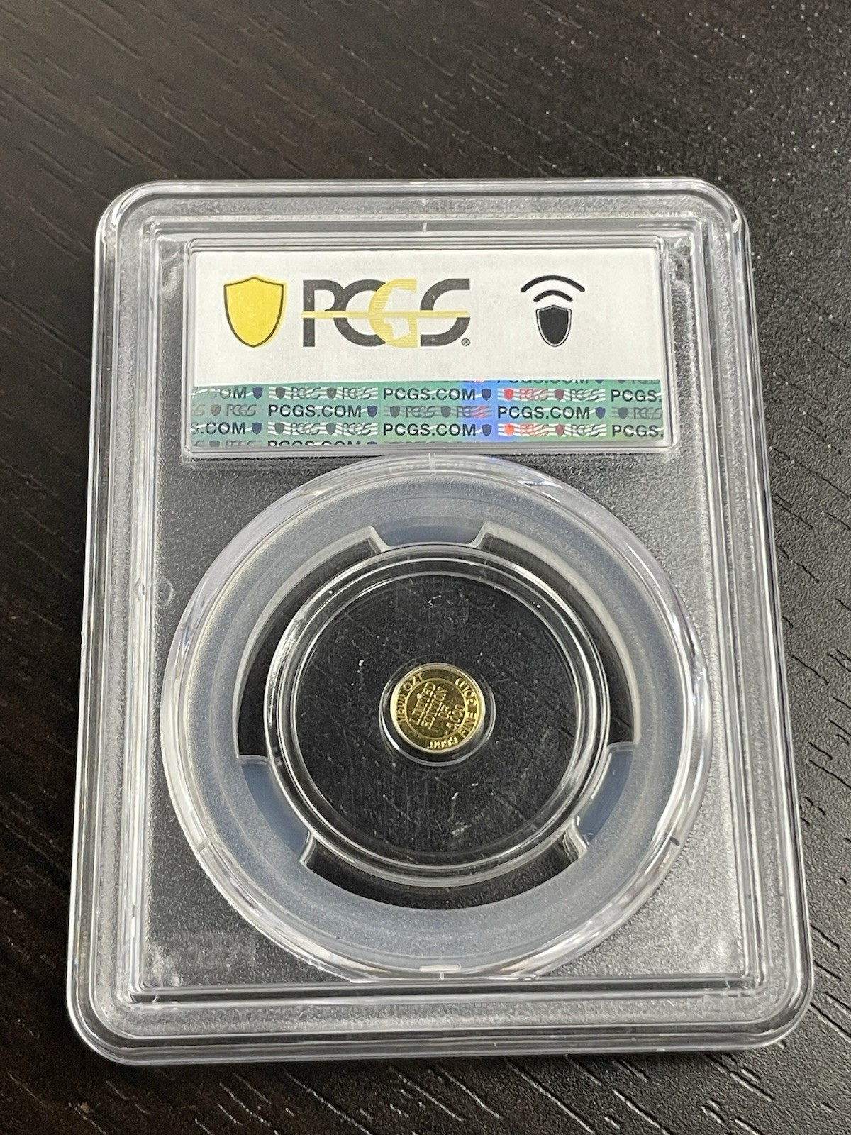 Pirate’s Gold 1/500th oz Gold Round – Gold Composition – PCGS MS68 PCGS