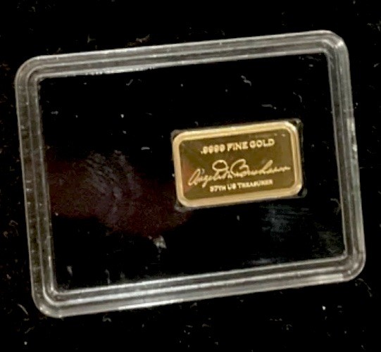 Lot of 3 🔥 2021 9999 Fine Gold Bars 1/100oz. Pure 24k Bullion Double Eagle💎CoA