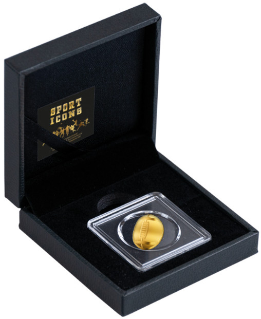 American Football 1/1000 Oz Gold Coin 3000 Francs Chad