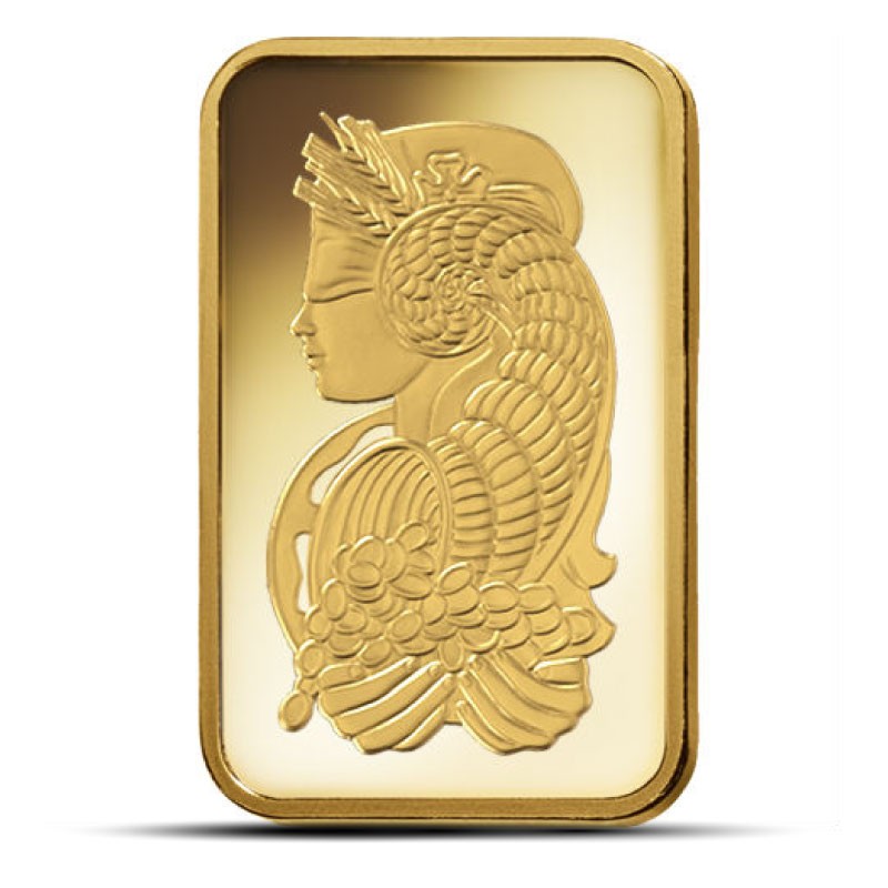 Gold 1 Gram Bar PAMP Fortuna