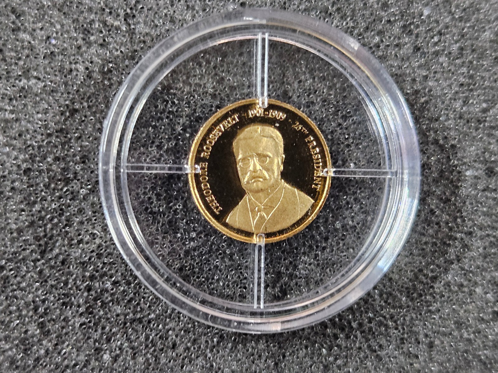 🌟(10) 2009 AMERICAN MINT 1/2 g Gold 0.585 Coins JFK PRESIDENTS, 0.094 oz AGW