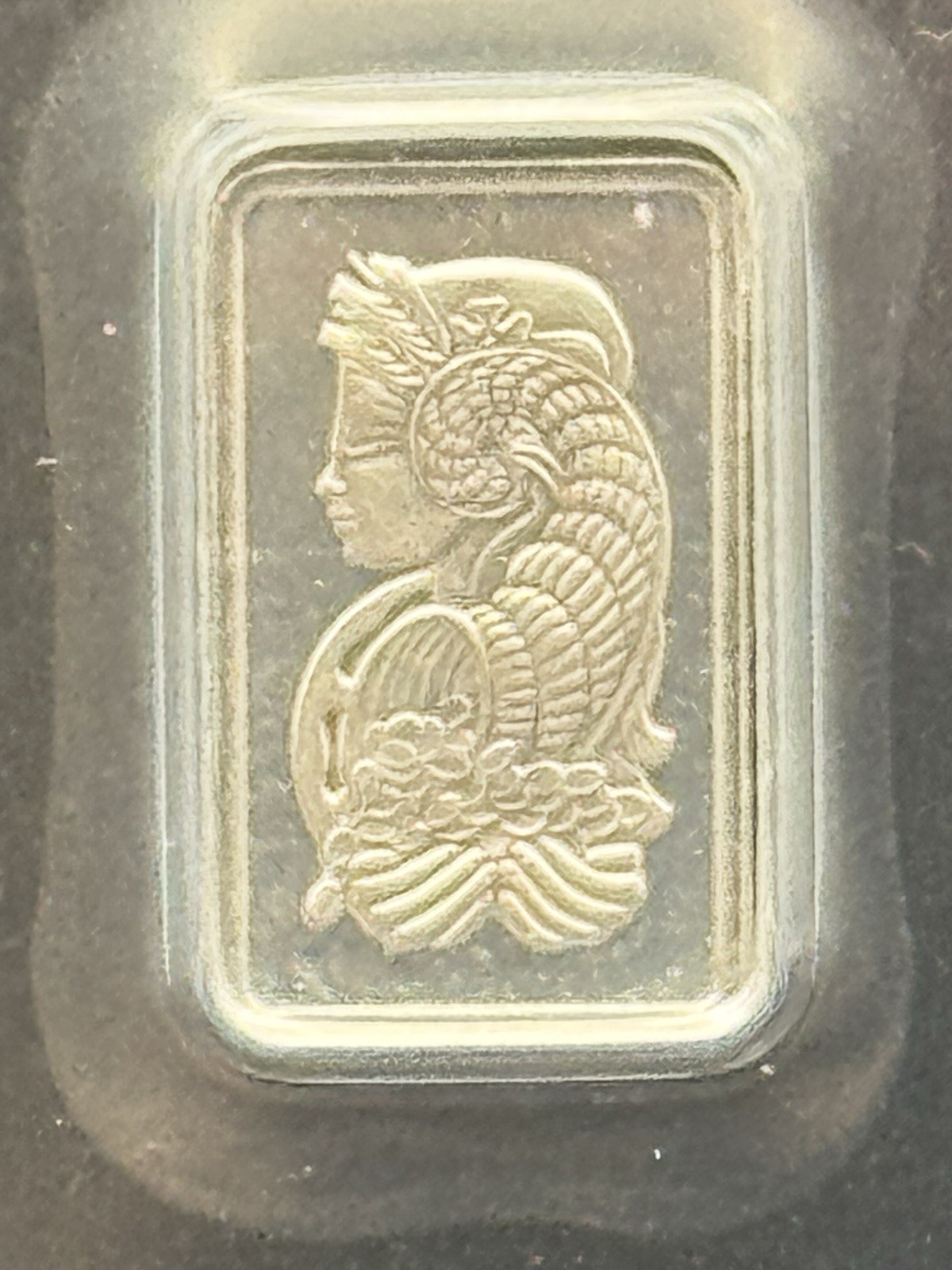 1g Platinum Bar PAMP Suisse Fortuna .9995 Fine Assay Card Ingot