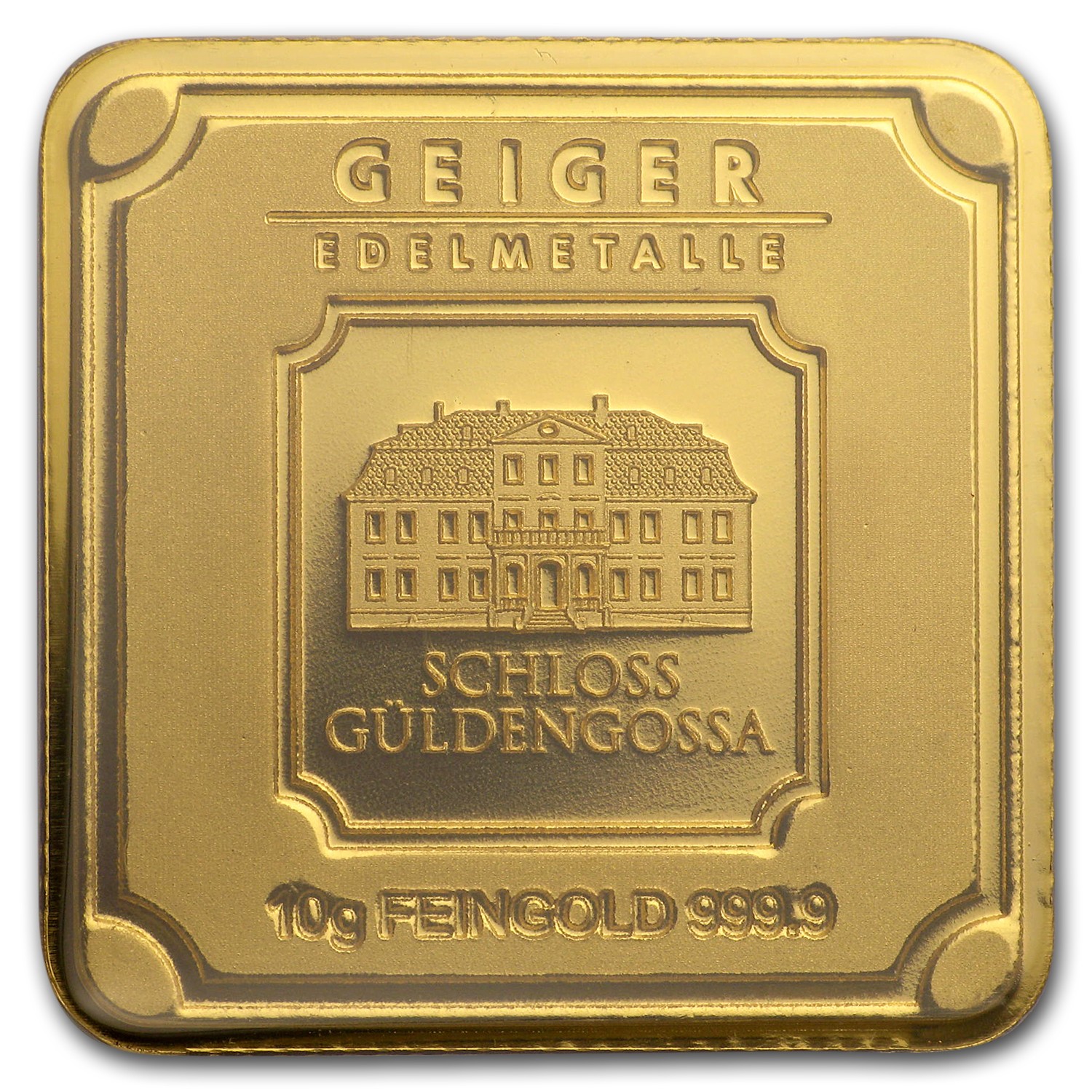 10 gram Gold Bar – Geiger Edelmetalle (Originals Assay) – SKU#155929
